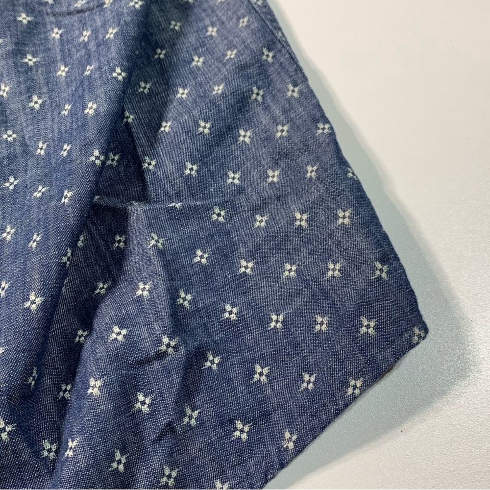 SOLD - Ariat Blue Casual Button Down Shirt - Picture 6 of 7